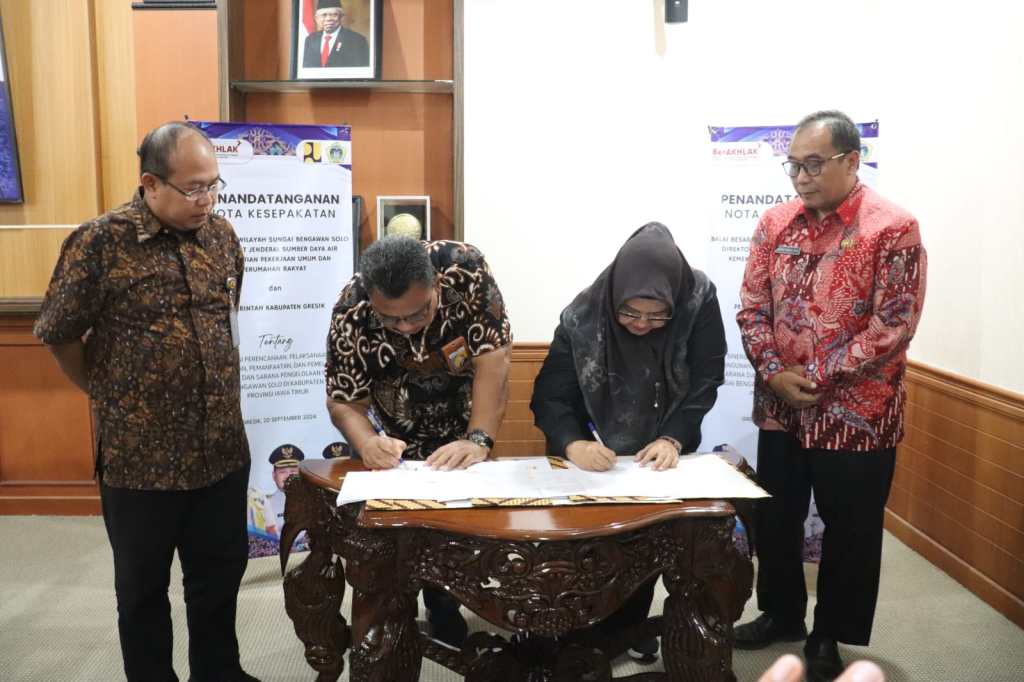 Pemkab Gresik Jalin Kerja Sama dengan BBWS untuk Pengelolaan Sungai yang&nbsp;Berkelanjutan.